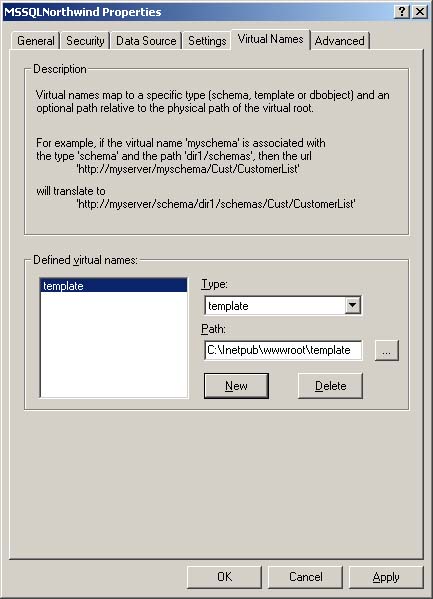 IIS Virtual Directory Management for SQL Server MMC 8
